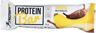Proteini.si protein bar banana-mlečna čokolada 55g