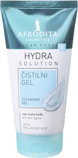 Afrodita Clean Phase 1 Hydra Solution gel za čišćenje lica 150ml