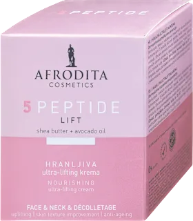 Afrodita 5 Peptide hranljiva krema za lice 50ml