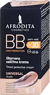 Afrodita BB 5u1 anti-age tonirana krema za lice SPF30 Universal Shade 30ml