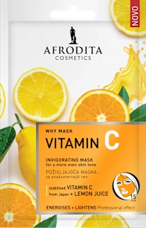 Afrodita Why maska za lice Vitamin C 2x6ml
