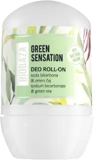 Biobaza Sensation deo roll-on soda bikarbona i zeleni čaj 50ml