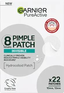 PureActive 8 HOURS PIMPLE PATCH INVISIBLE..., 22 kom