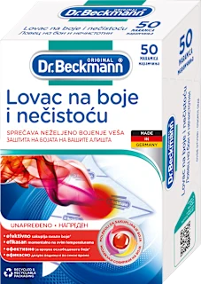 Dr.Beckmann lovac na boje i nečistoću 50 komada