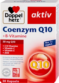 Coenzym Q 10 + B-Vitamin, 30 kom