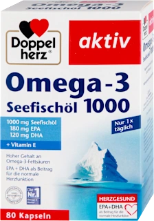 Doppelherz Aktiv Omega 3 1000mg 80 kapsula