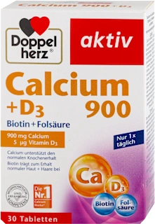 aktiv Calcium 900 + D3 tablete, 30 kom