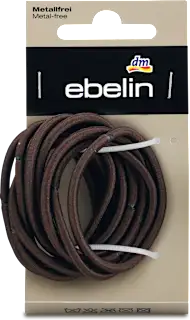 ebelin gumica za kosu braon 9 komada