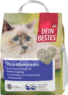 Dein Bestes Ultra pesak za mačke beli 6l