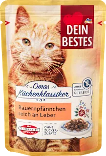 Dein Bestes Omas Küchenklassiker hrana za mačke jetra 100g