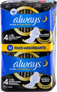 Always Ultra Secure 4 Night ulošci 12 komada