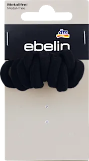 ebelin male gumice za kosu crne 12 komada