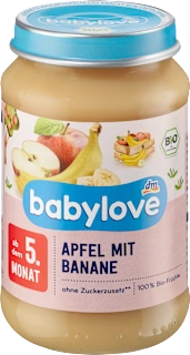 Babylove kašica jabuka i banana 190g