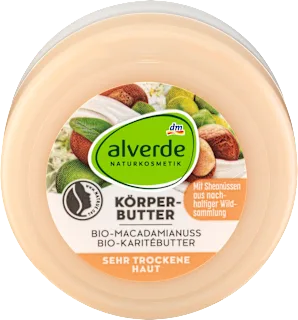 Alverde puter za telo makadamija i karite 50ml