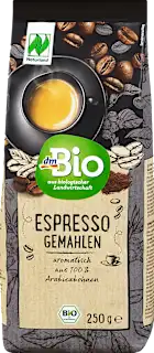 dmBio espresso kafa mlevena 250g