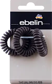 ebelin spiralne gumice za kosu braon 3 komada