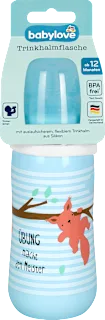 Babylove flašica sa silikonskom slamčicom od 12 meseci 330ml