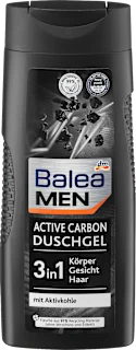 Balea Men Active Carbon 3u1 gel za tuširanje 300ml