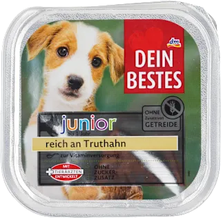 Dein Bestes Junior hrana za pse ćuretina 150g