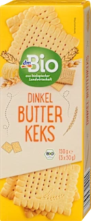 dmBio keks od spelte sa maslacem 150g