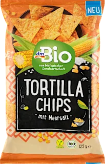 dmBio tortilja čips sa morskom solju 125g