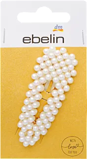 ebelin velika šnala za kosu biseri