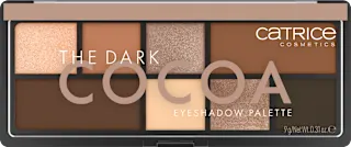 Catrice The Dark Cocoa paleta senki za oči 9g