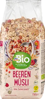 dmBio musli sa bobičastim voćem 750g