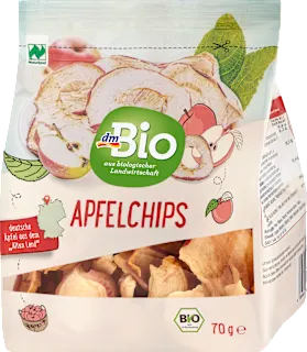 dmBio sušeni kolutovi jabuke 70g