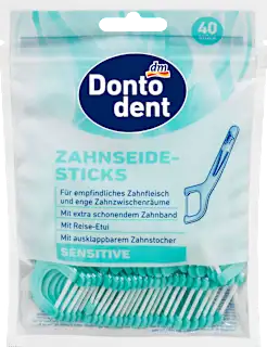 Dontodent Sensitive konac za zube na štapiću 40 komada