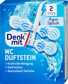 Denkmit kamen za WC šolju Aqua Splash 2x48g
