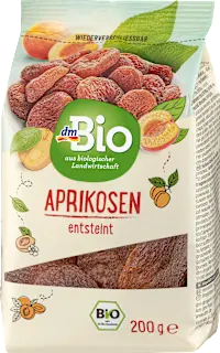 dmBio sušena kajsija bez koštice 200g