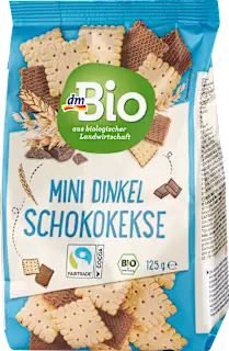 dmBio mini keks od spelte i čokolade 125g