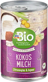 dmBio kokosovo mleko sa limunovom travom i đumbirom 400ml