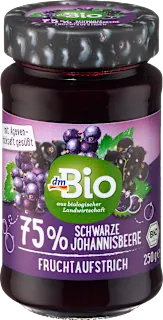dmBio voćni namaz od crne ribizle 250g