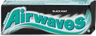 Airwaves Black Mint žvakaće gume 14g