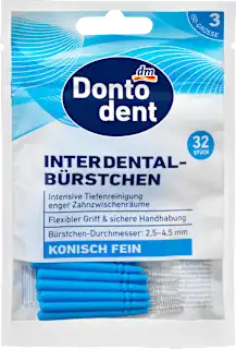 Dontodent interdentalne četkice veličina 3 konusne 32 komada