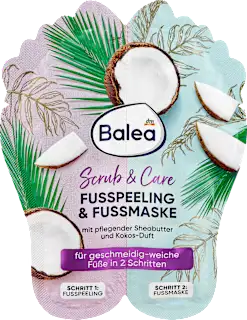 Balea Scrub & Care piling i maska za stopala 20ml