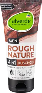 Alverde Men Rough Nature gel za tuširanje 4u1 200ml