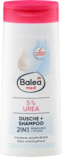 Balea Med 2u1 gel za tuširanje i šampon 5% urea 300ml