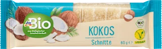 dmBio voćna štanglica sa kokosom 60g
