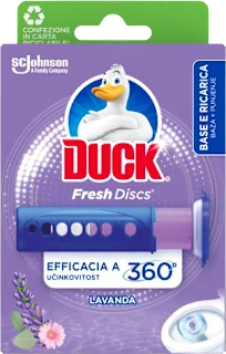 Duck Fresh Discs osveživač WC šolje lavanda