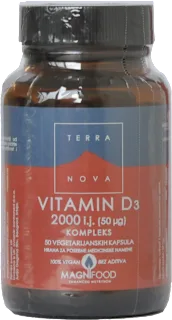 VITAMIN D3 2000 i.j. KOMPLEKS, 50 kom
