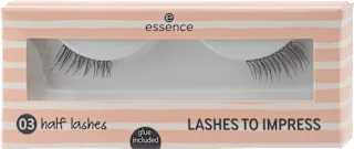 Essence Lashes to Impress veštačke trepavice 03 Half Lashes 1 kom