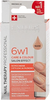 CARE & COLOUR SALON EFFECT 6u1 lak za nokte - NUDE, 5 ml