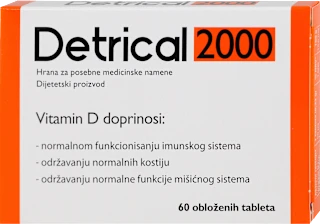 Detrical 2000 - vitamin D, 60 kom