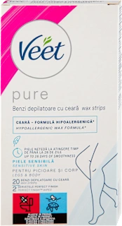 Veet Pure trake za noge 20 kom