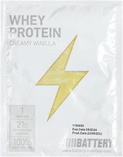 WHEY PROTEIN - creamy vanila, 30 kom