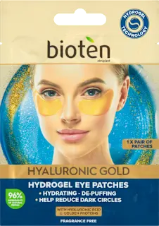 HYALURONIC GOLD maska za područje oko očiju, 1 par, 1 kom