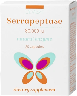 Dr. Viton Serrapeptase 80000 IJ 30 kapsula